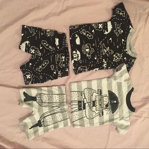Pirate PJs short and shirts 2 pack!